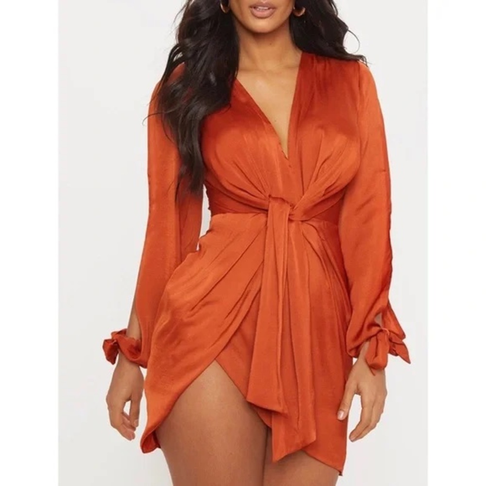 PrettyLittleThing Rustic Mini Dress
